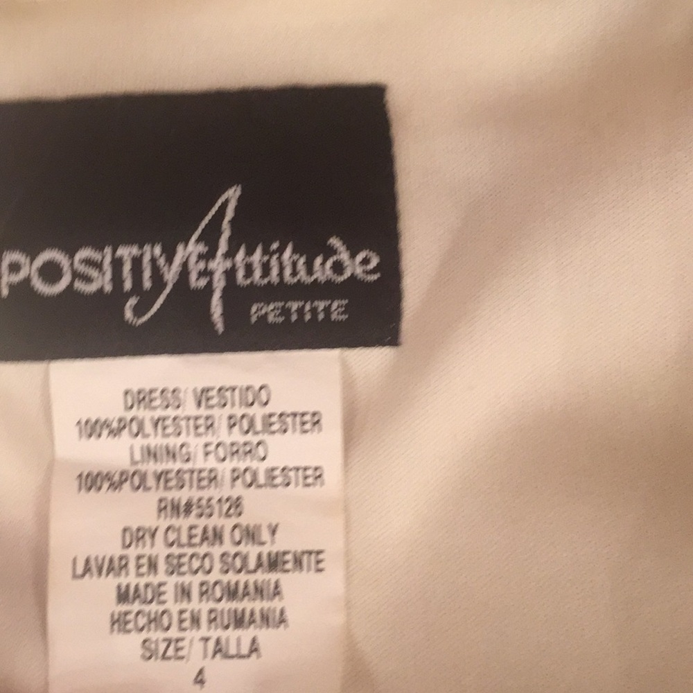 Positive Attitude Floral Print Cap Sleeve Dress - Picture 6 of 6